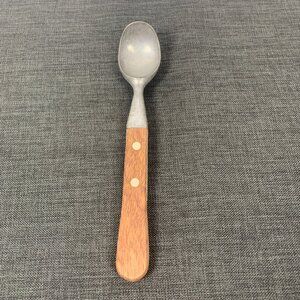 Vintage Vernon Ice Cream Scoop with Wooden Handle